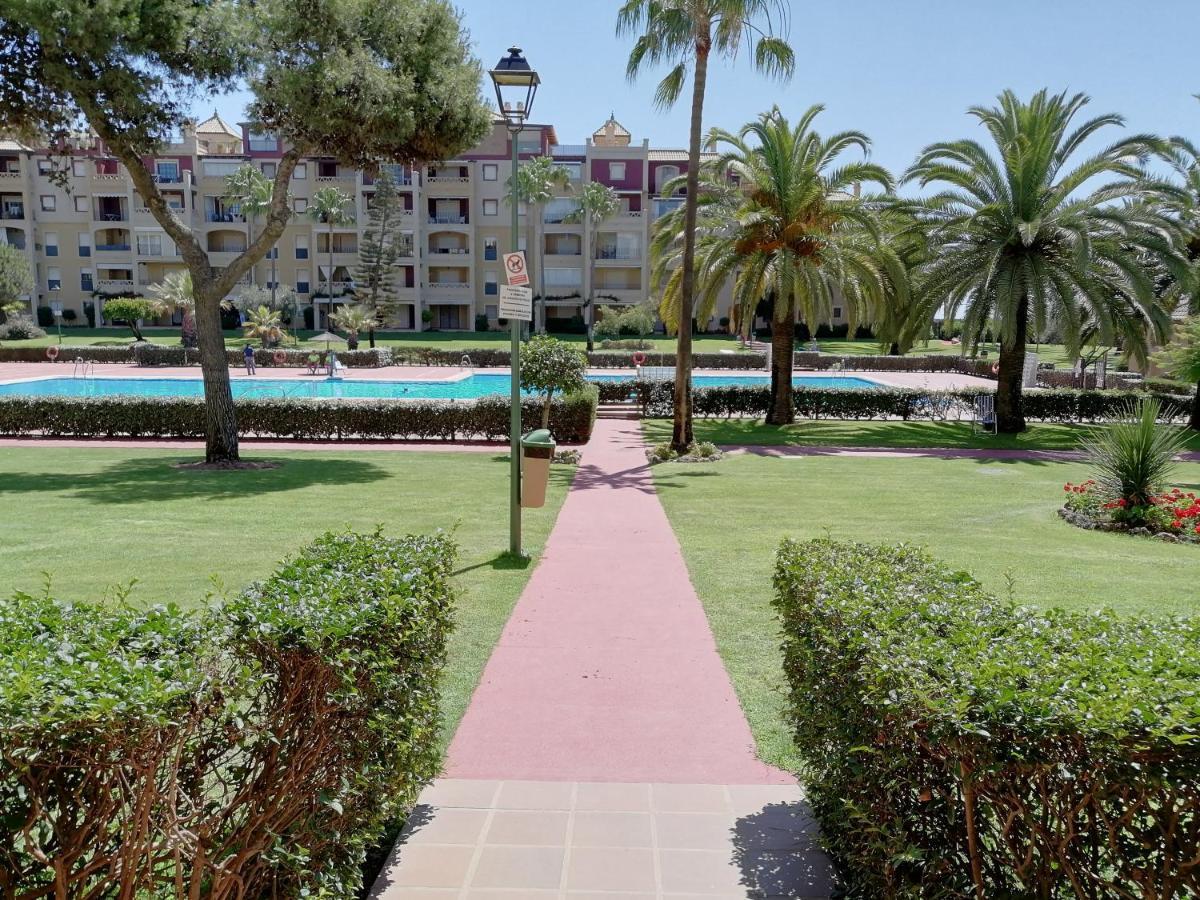 Apartamento Urbanizacion Alcaudon Isla Canela 1A Linea De Playa Luaran gambar