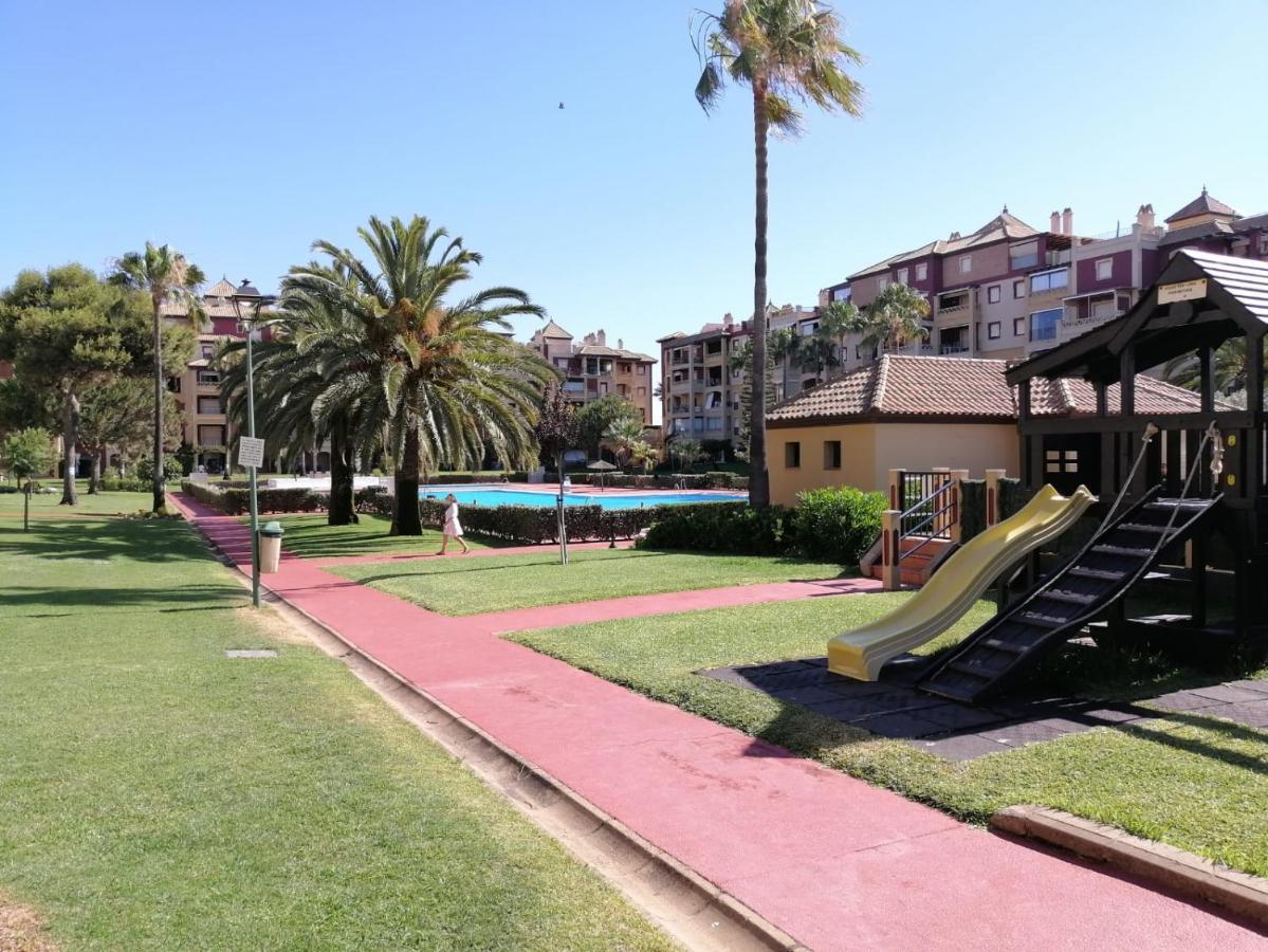 Apartamento Urbanizacion Alcaudon Isla Canela 1A Linea De Playa Luaran gambar